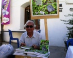 Ali Nesim signing his new book